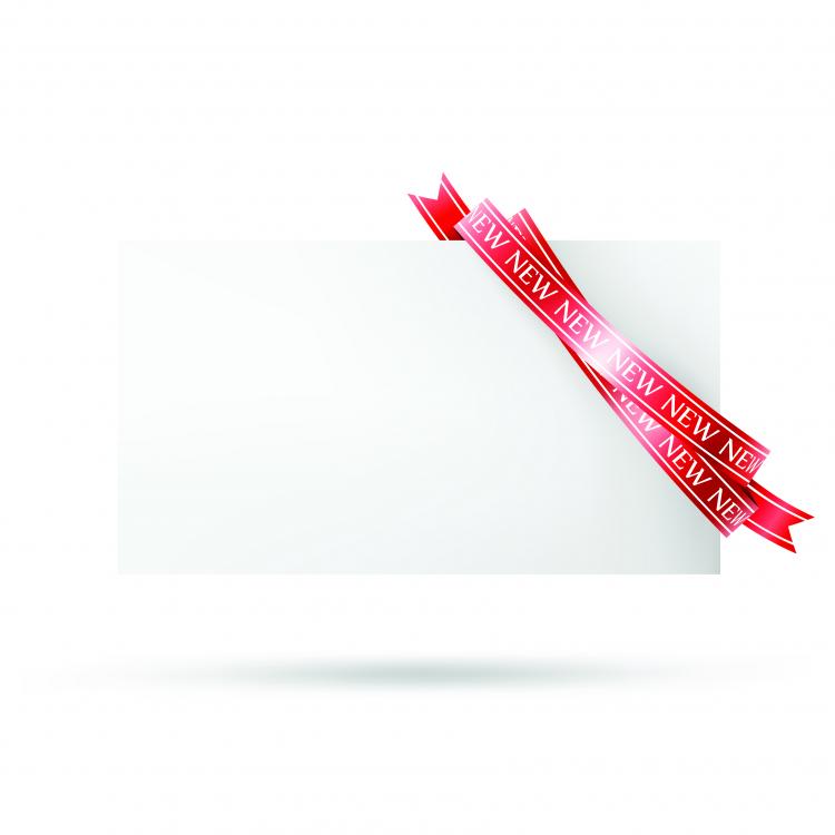 free vector Fine red line vector